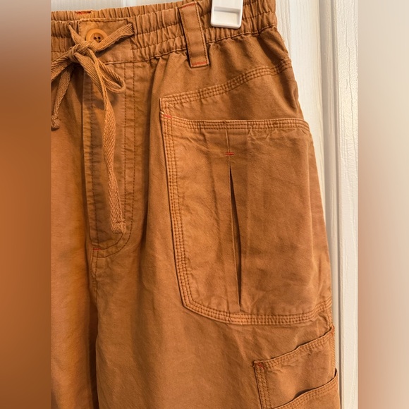 Free People Too True Cuffed Carpenter Trousers NWT Size XS - Picture 7 of 9